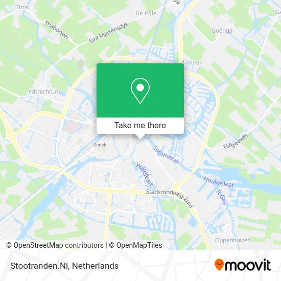 Stootranden.Nl map
