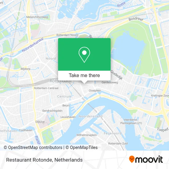 Restaurant Rotonde map