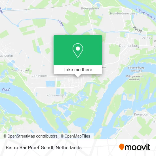 Bistro Bar Proef Gendt Karte