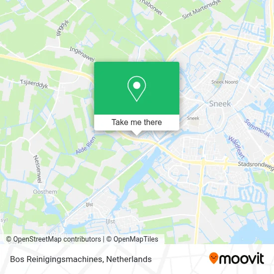 Bos Reinigingsmachines map