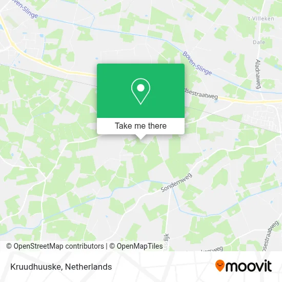 Kruudhuuske map