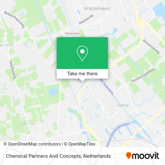 Chemical Partners And Concepts map