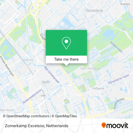 Zomerkamp Excelsior map