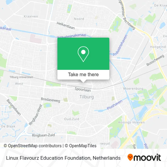 Linux Flavourz Education Foundation map