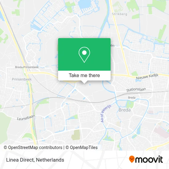 Linea Direct map