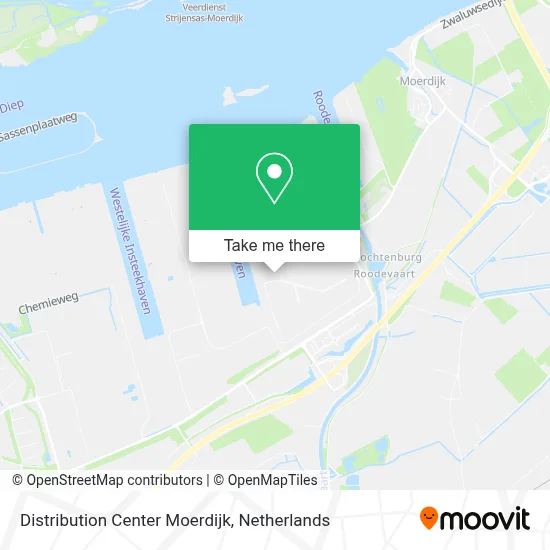 Distribution Center Moerdijk map