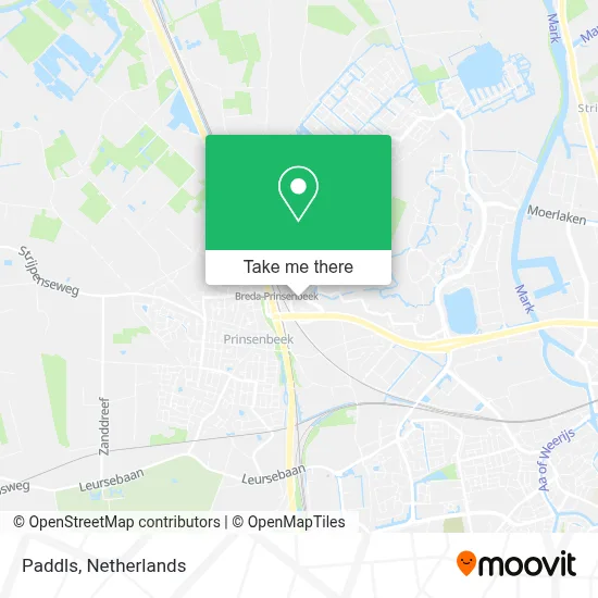 Paddls map