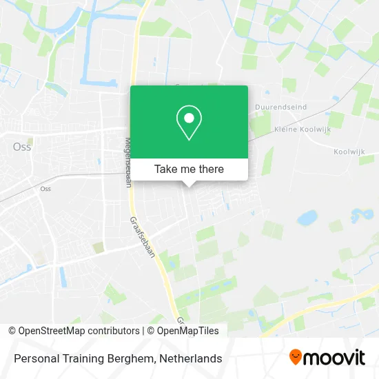 Personal Training Berghem map