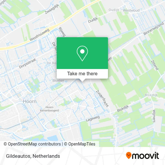 Gildeautos map