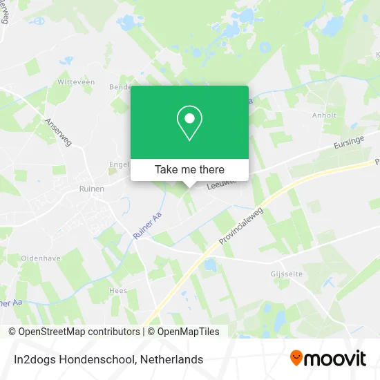 In2dogs Hondenschool map