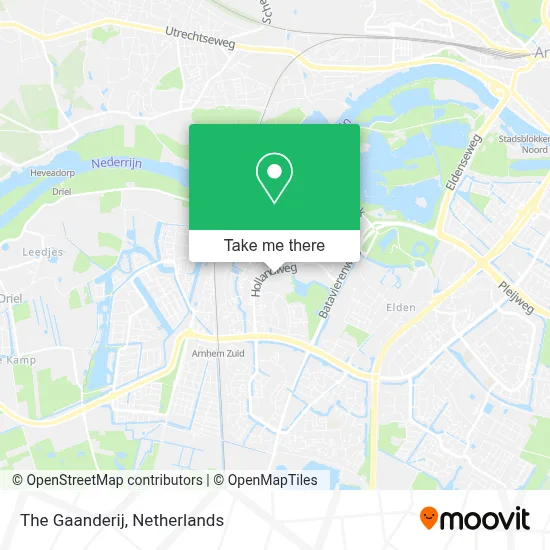 The Gaanderij map