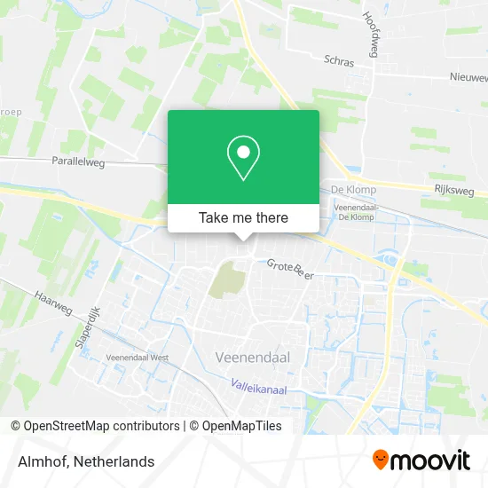 Almhof map