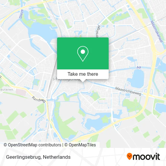 Geerlingsebrug map