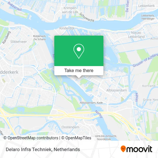 Delaro Infra Techniek map
