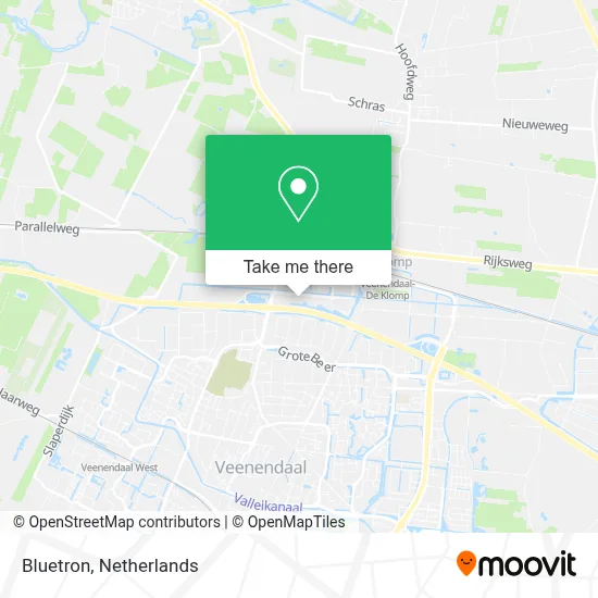 Bluetron map