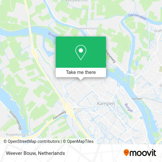 Weever Bouw map