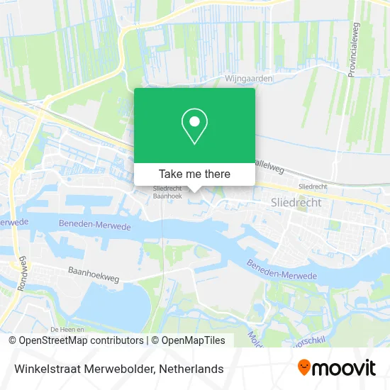 Winkelstraat Merwebolder map