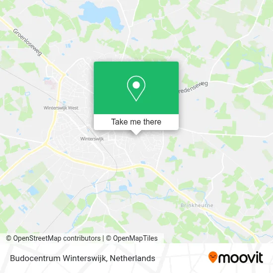 Budocentrum Winterswijk map
