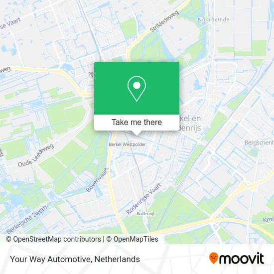 Your Way Automotive map