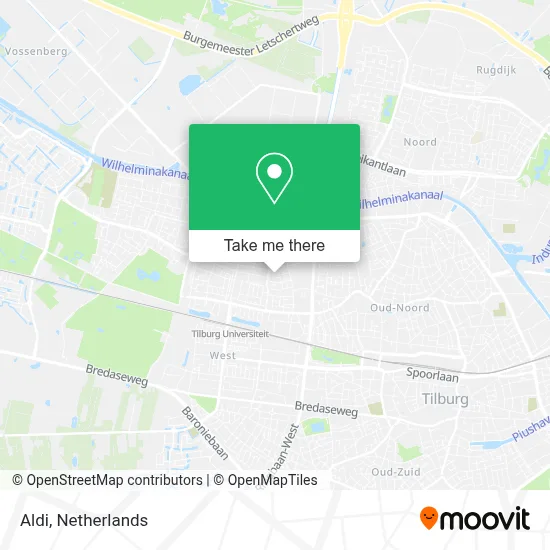 Aldi map
