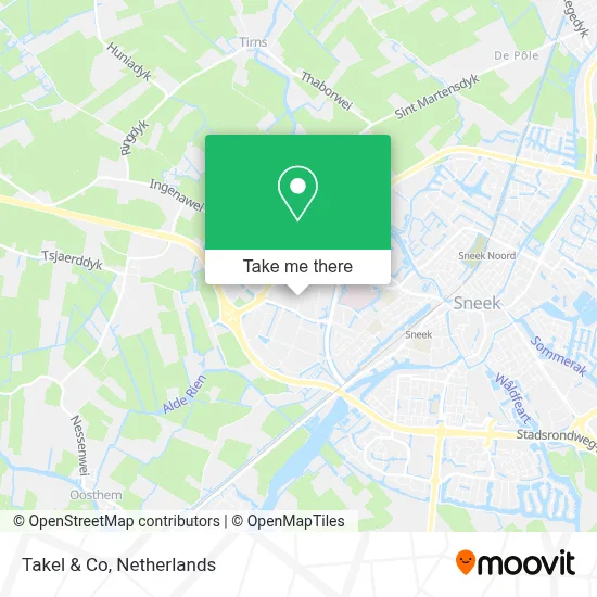 Takel & Co map
