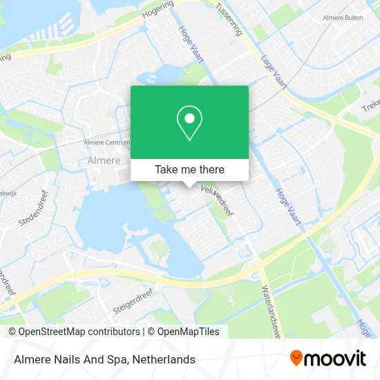 Almere Nails And Spa map