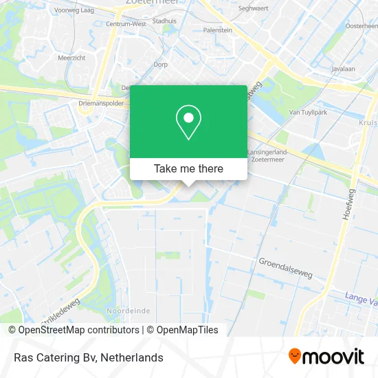Ras Catering Bv map