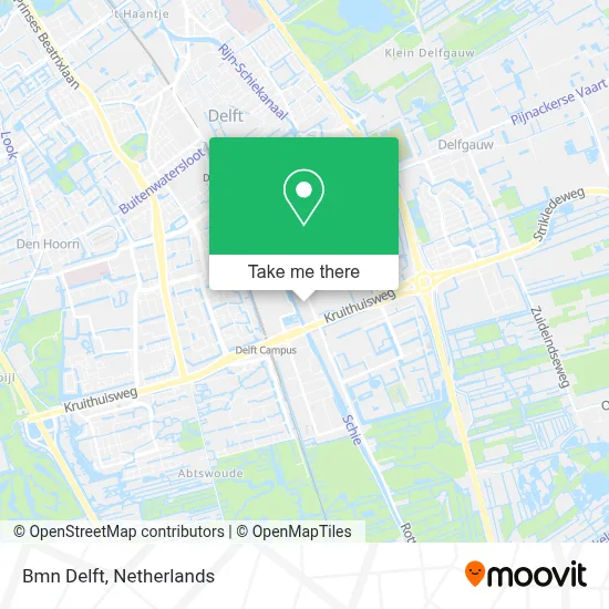 Bmn Delft Karte