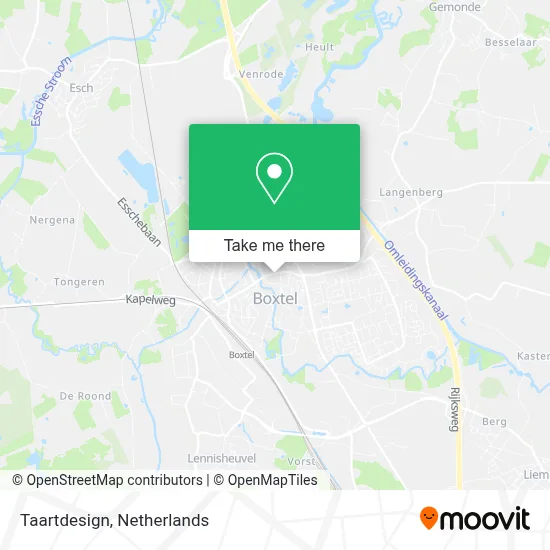 Taartdesign map