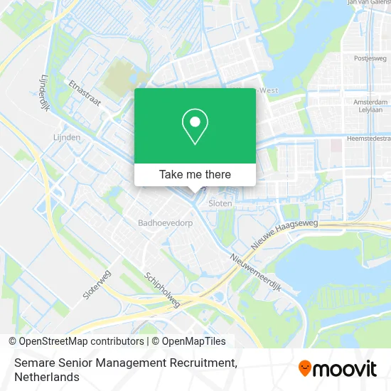 Semare Senior Management Recruitment map