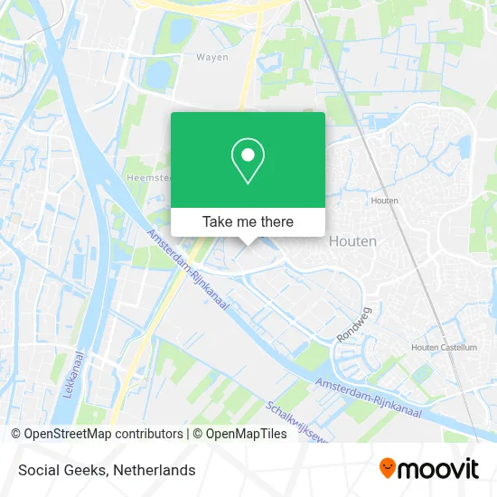 Social Geeks map