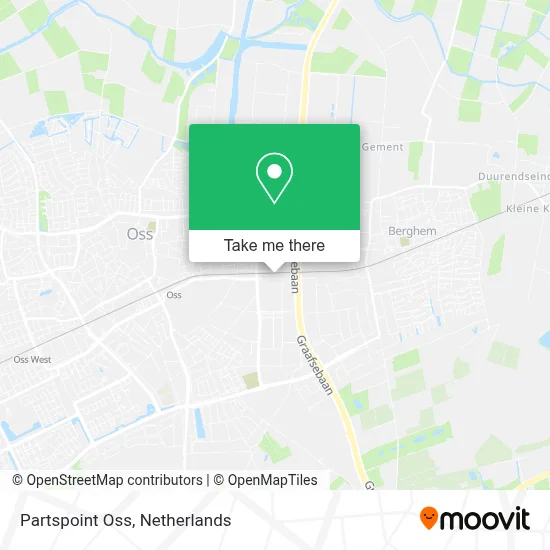 Partspoint Oss map