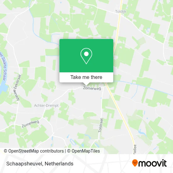 Schaapsheuvel map