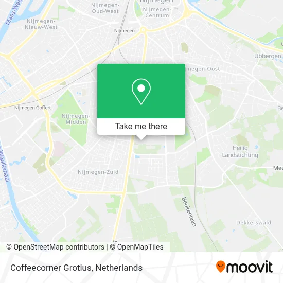 Coffeecorner Grotius map