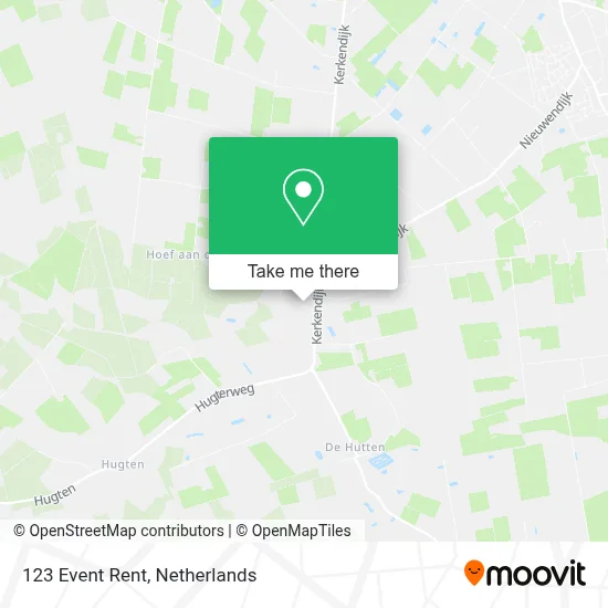 123 Event Rent map