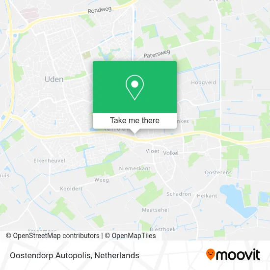Oostendorp Autopolis map