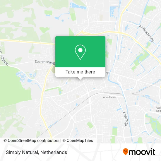 Simply Natural map