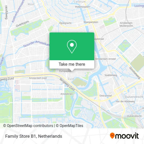 Family Store B1 map