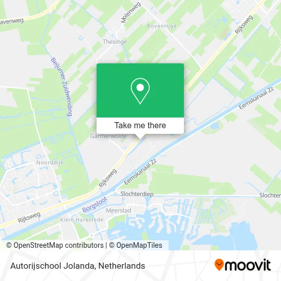 Autorijschool Jolanda Karte
