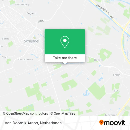 Van Doornik Auto's map