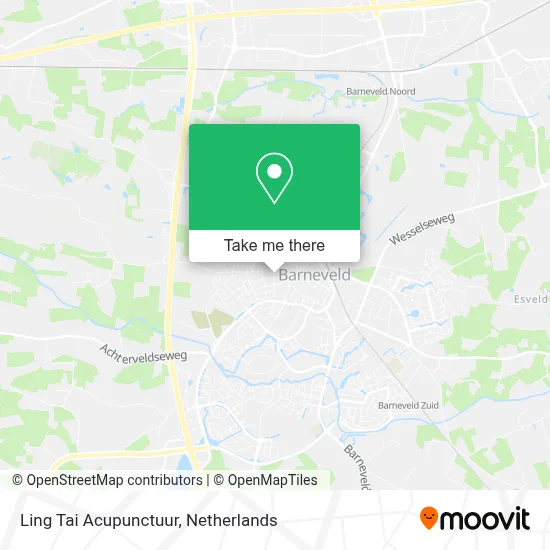 Ling Tai Acupunctuur map