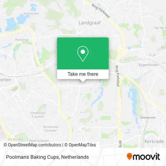Poolmans Baking Cups map