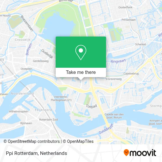 Ppi Rotterdam map
