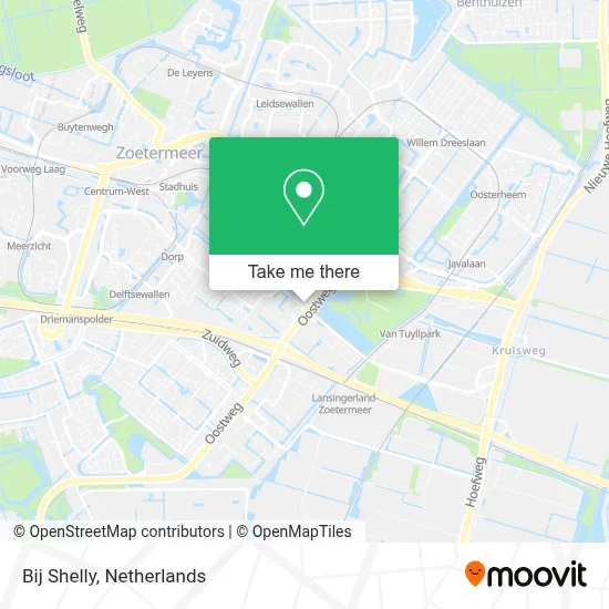 Bij Shelly map