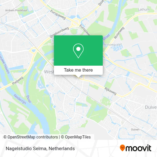 Nagelstudio Selma map