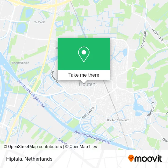 Hiplala map