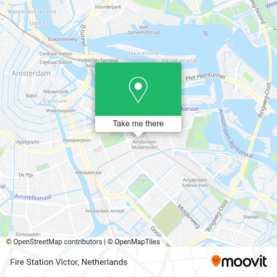 Fire Station Victor map