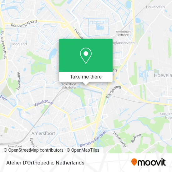 Atelier D'Orthopedie map