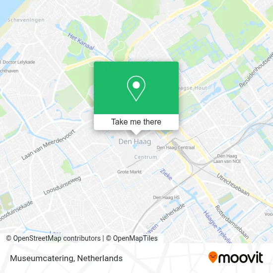 Museumcatering map