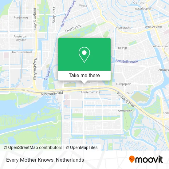 Every Mother Knows map